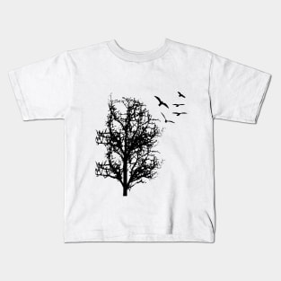 Tree silhouette Kids T-Shirt